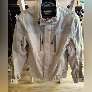 Men’s Klim Motorcycle Blade Jacket light Gray Small